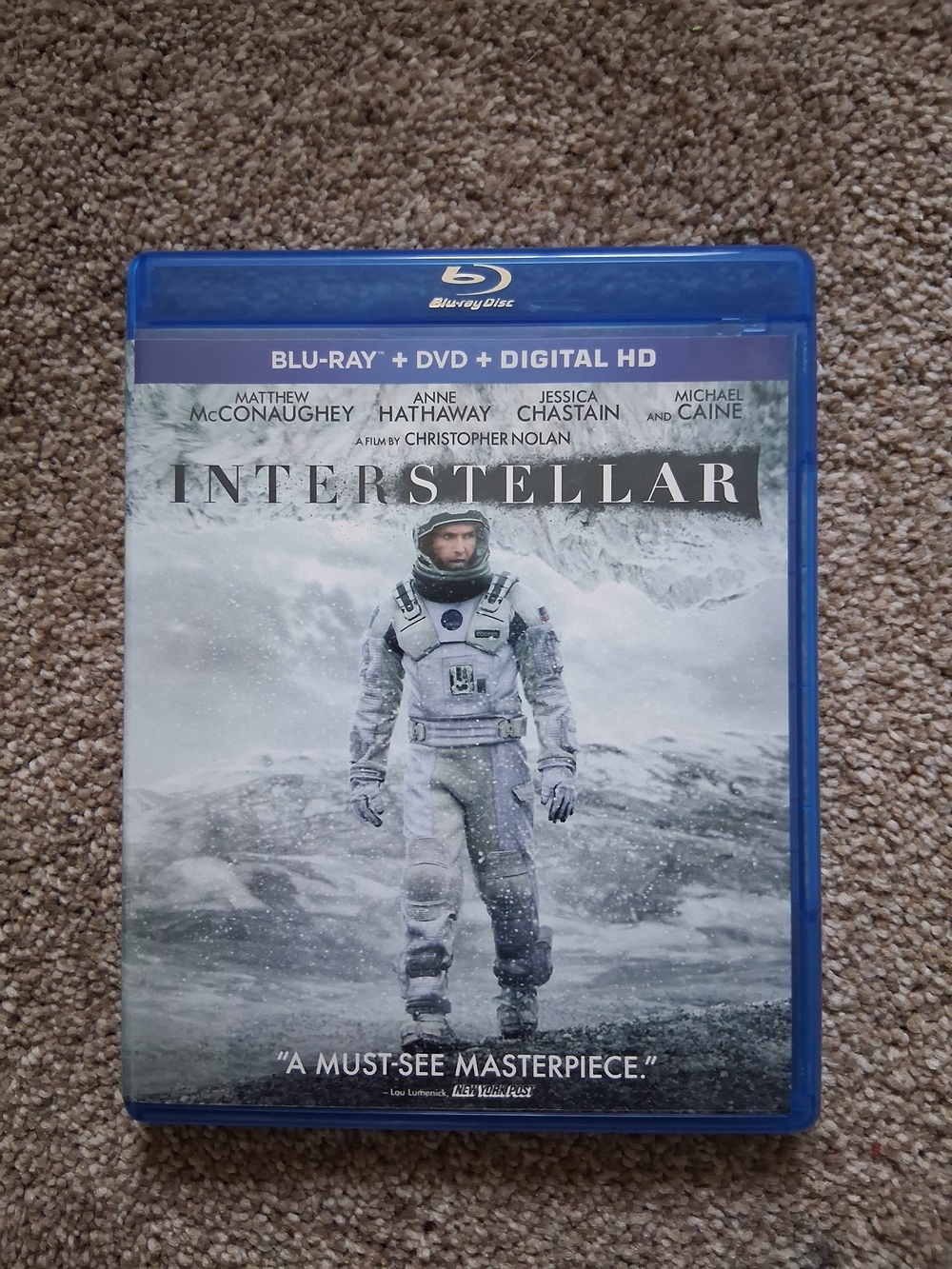 Interstellar (Blu-ray + DVD + Digital HD) - Blue